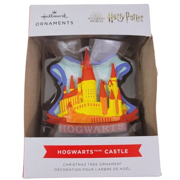 Hallmark Wizarding World Harry Potter HOGWARTS CASTLE Christmas Tree Ornament - Picture 1 of 14